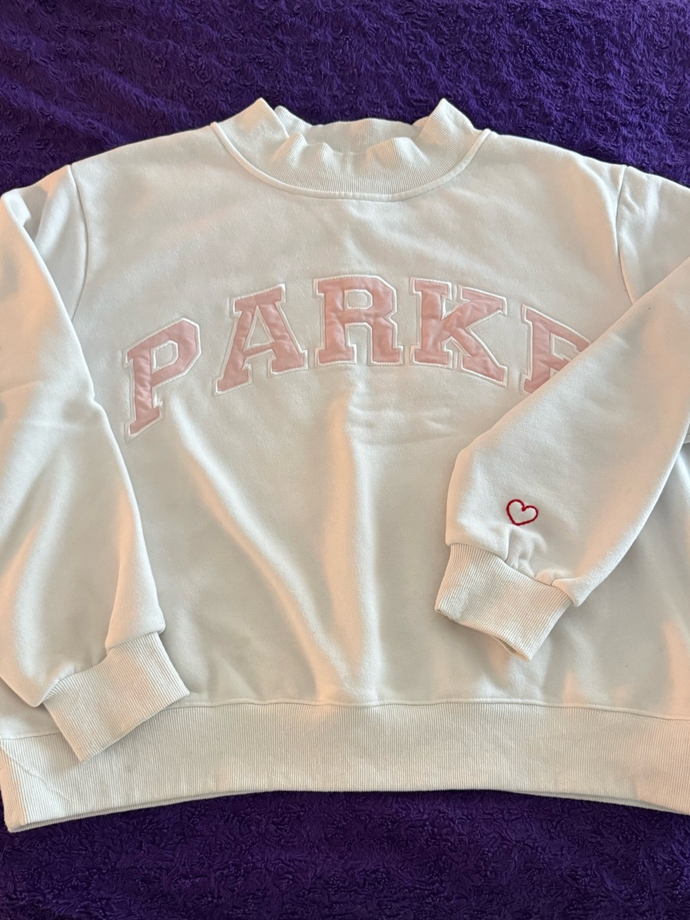 PARKE Valentine’s Day mockneck 2024